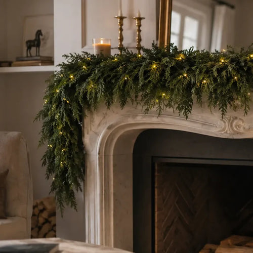 Faux Cedar Garlands