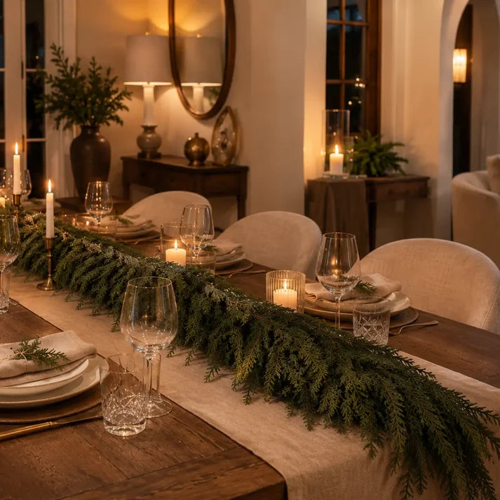Faux Cedar Garlands