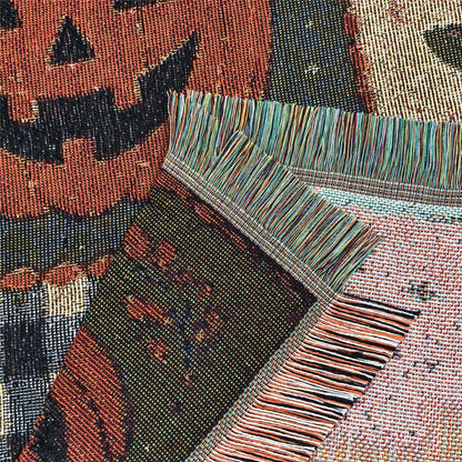 Patchwork Style Woven Blanket