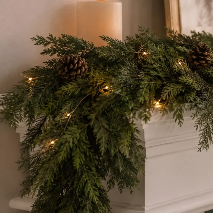 Faux Cedar Garlands