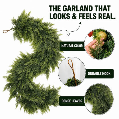 Faux Cedar Garlands