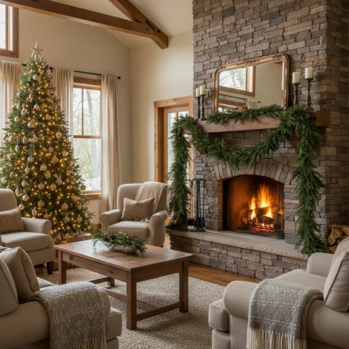 Faux Cedar Garlands